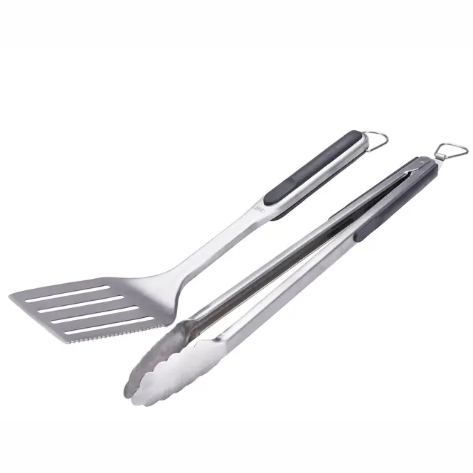 OXO Good Grips BBQ Set Grilltang & Bakspaan Op = Op