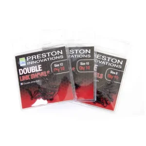 Preston Double Link Swivels (10 pcs) Veilige Betaling