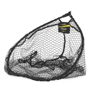 Actieprijs Tubertini Andy Impact Landing Net Big 60x45cm – Zeer Sterk Schepnet met Metalen Ring, Rubber Net en 22mm Mazen
